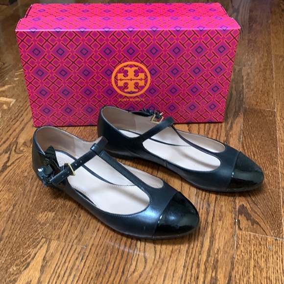 🌸TORY BURCH Blossom T-strap/Mary -Jane shoes - Picture 3 of 9